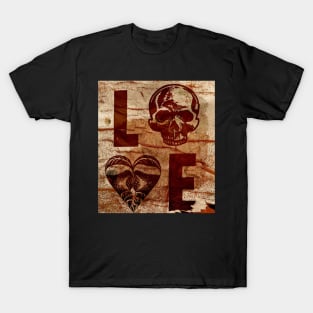 Skull Love number one T-Shirt